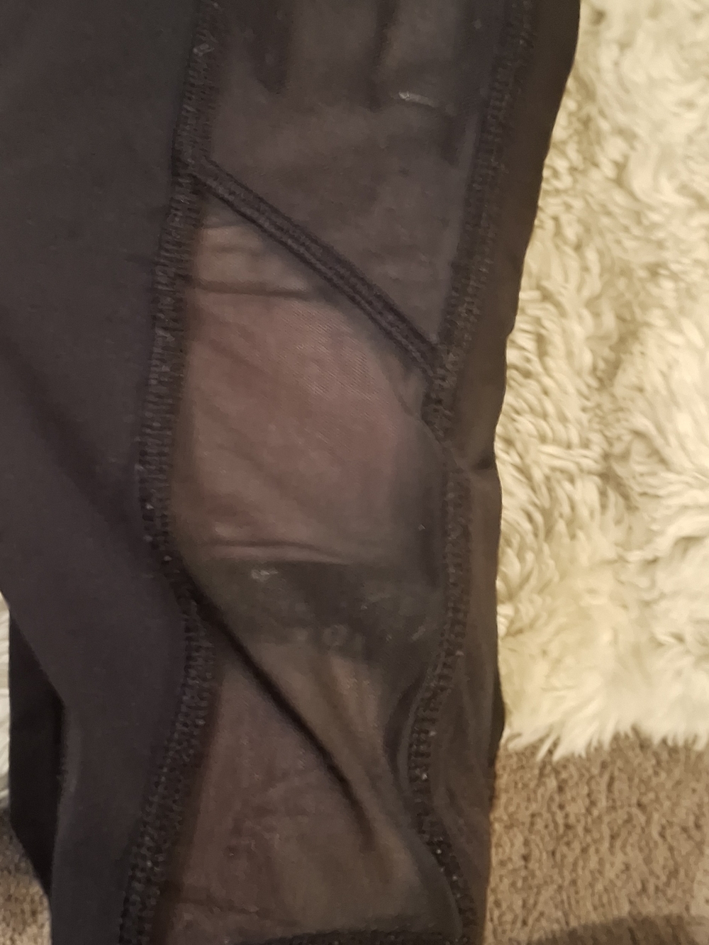 lululemon athletica Womens Black Athletic Capri - Picture 4 of 5